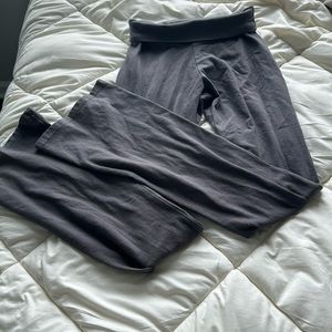 brandy melville priscilla pants dark grey